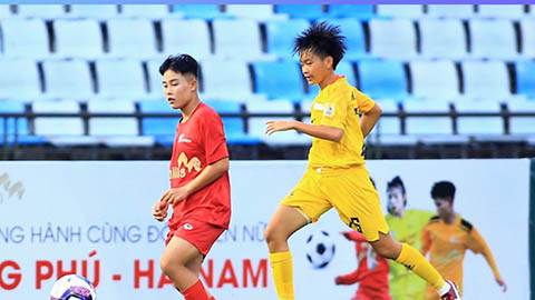 Giải nữ U19 Quốc gia: Hà Nam có trận thắng thứ 6 liên tiếp